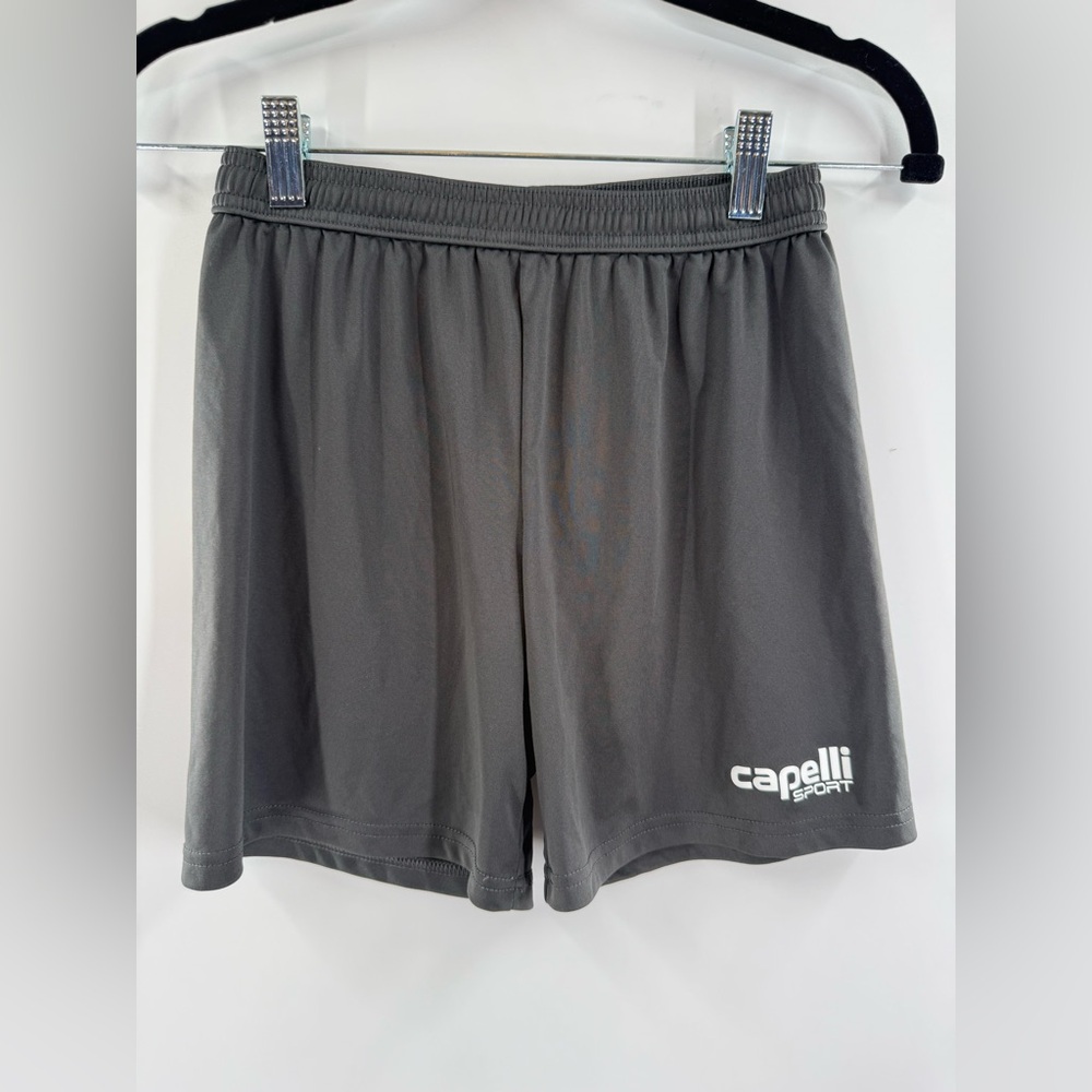 EUC Capelli Sport Grey Youth Sport Shorts - Picture 2 of 6